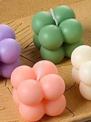 Mini bubble candle