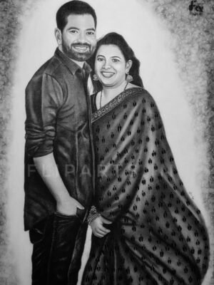 Couple Realistic portrait