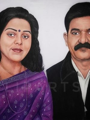 Couple colour portrait