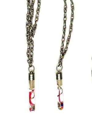 Name on rice pendent