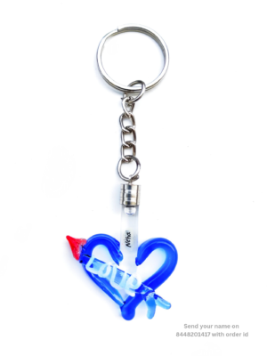 Name on rice keychain