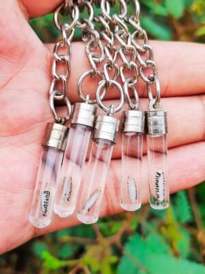 Name on rice keychain