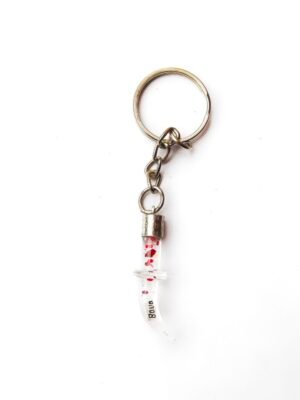 Rice grain keychain